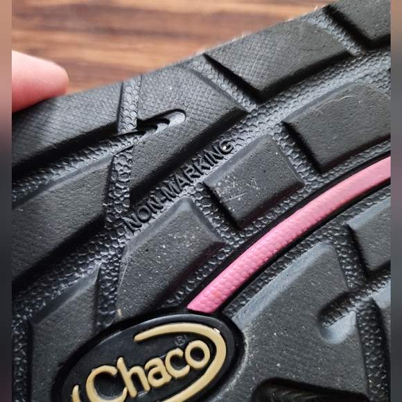 Chacos Women’s Strappy Purple Patterned Outdoor Sandals Hiking Chaco Size 11 - Picture 4 of 6